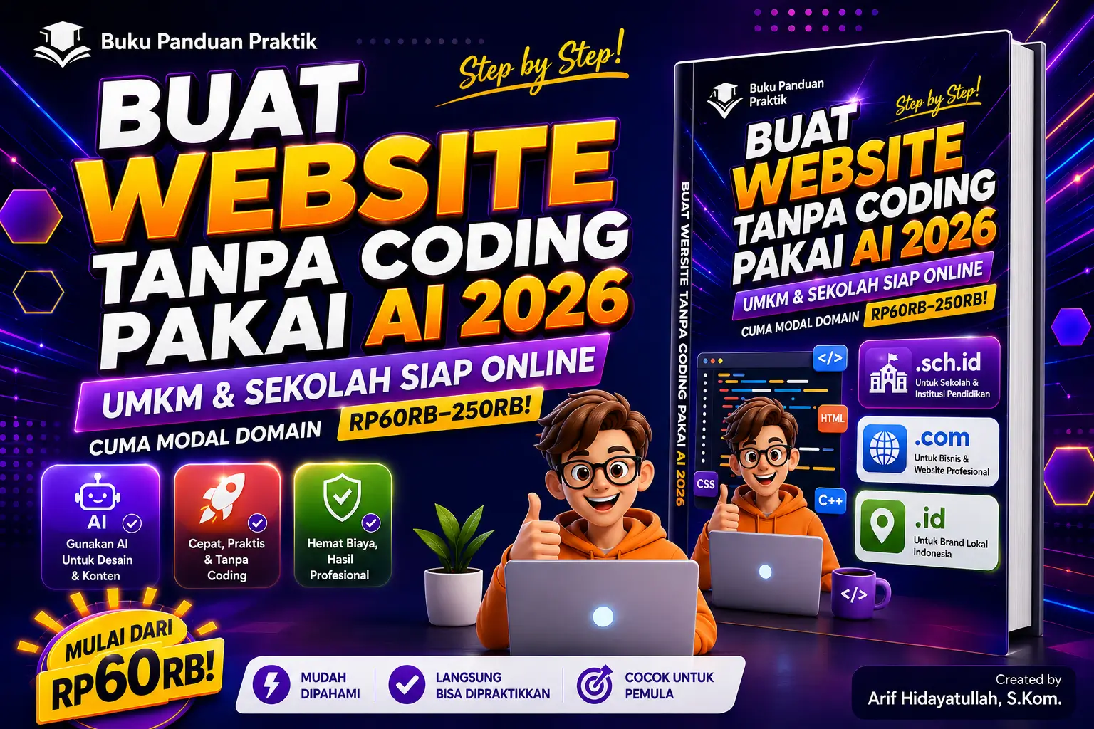 Ebook Buat Website Tanpa Coding 2026